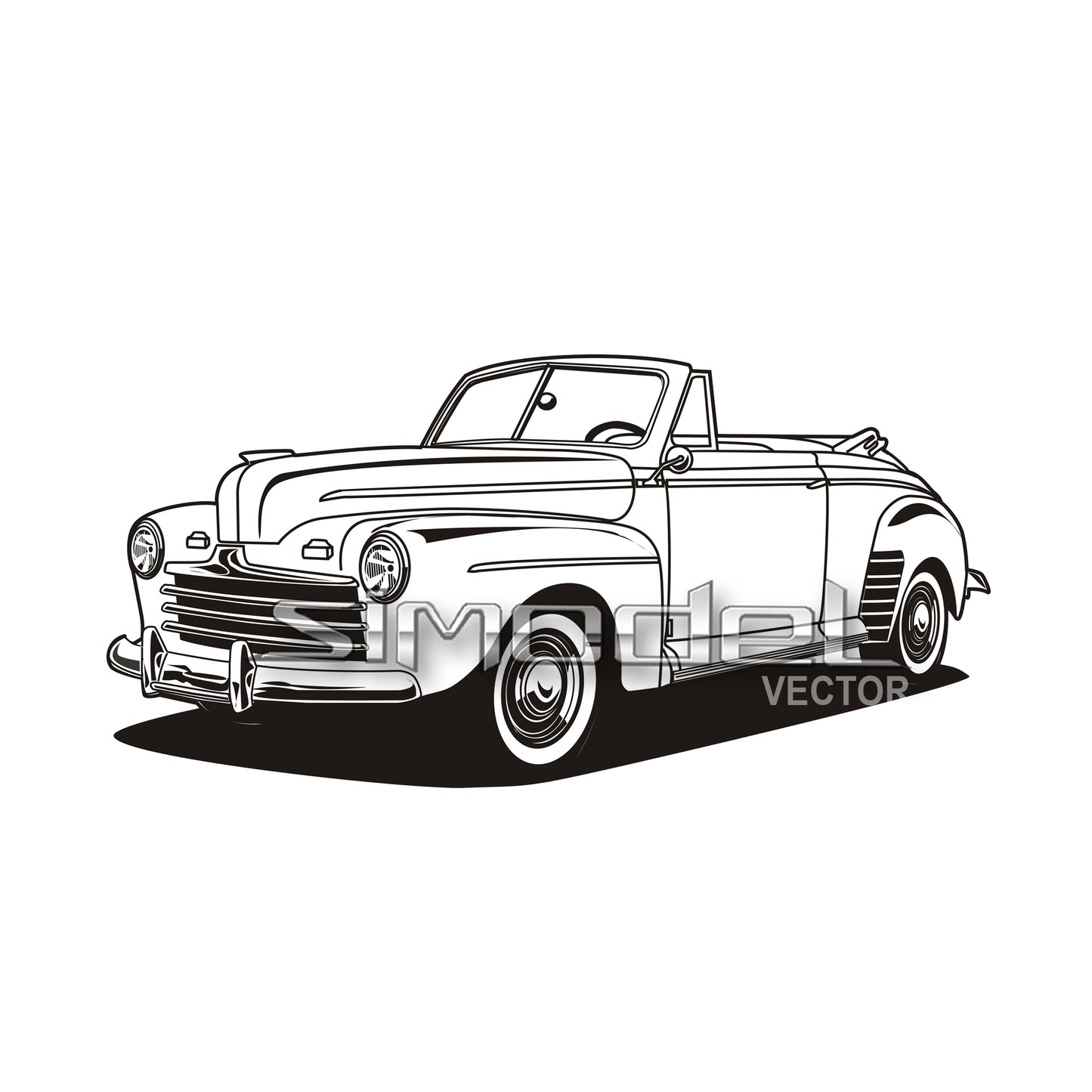 Ford 1946 , svg, ai, eps, png, jpg